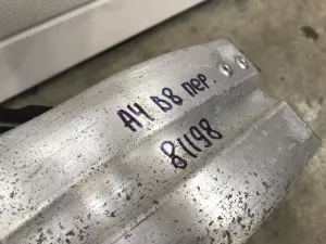 Усилитель переднего бампера Audi A4 [B8] 2007-2015 (8K0807113D 8K0807134D 8K0807133D) — фото 11