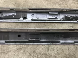 Комплект накладок порога Audi A4 [B8] 2007-2015 (8K0854931A 8K0854932A) — фото 15