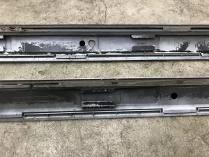 Комплект накладок порога Audi A4 [B8] 2007-2015 (8K0854931A 8K0854932A) — фото 16