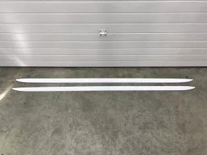 Комплект накладок порога Audi A4 [B8] 2007-2015 (8K0854931A 8K0854932A) — фото 1