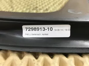Стекло кузовное глухое левое BMW 2-Series 2-serie F45/F46 Tourer 2014-2022 (51377298913) — фото 19