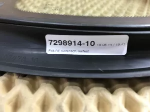 Стекло кузовное глухое правое BMW 2-Series 2-serie F45/F46 Tourer 2014-2022 (51377298914) — фото 16