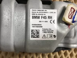Подушка безопасности нижняя для колен BMW 2-Series 2-serie F45/F46 Tourer 2014-2022 (ПРАВАЯ 72129264392) — фото 10