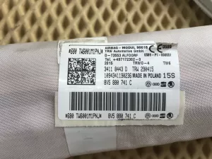 Подушка безопасности боковая шторка Audi A3 [8V] 2013-2020 (ЛЕВАЯ 8V5880741C) — фото 9