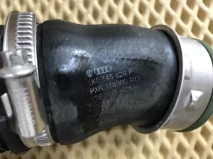 Патрубок интеркулера VW Passat CC 2008-2017 (1K0145840R 1K0145828F 1K0145832Q) — фото 9