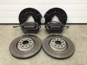 Суппорта 340ММ MQB Cupra Formentor 2020> Cupra Ateca 2018-2020 (ПЕРЕДНИЕ 5FA615123 5FA615124 5Q0615311F 5Q0615312F 8V0615125B 8V0615126B 5Q0615301G) — фото 1