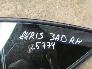 Стекло двери задней правой (форточка) Toyota Auris (E15) 2006-2012 (6812302170) — фото 4