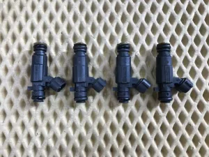 Форсунка инжекторная электрическая Hyundai Accent II (+Tagaz) 2000-2012 Hyundai Atos (MX) 1998-2008 Hyundai Atos Prime 1999-2007 Hyundai Coupe (GK) 2002-2009 Hyundai Coupe (RD) 1996-2002 Hyundai Elantra 2000-2010 Hyundai Getz 2002-2010 Hyundai Matrix 2001-2010 Kia Cerato 2004-2008 (КОМПЛЕКТ 3531022600) — фото 4