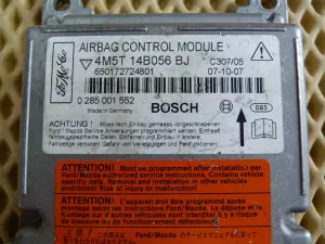 Блок управления AIR BAG Ford Focus II 2005-2008,C-MAX 2003-2011,Focus II 2008-2011 (4M5T14B056BJ) — фото 4