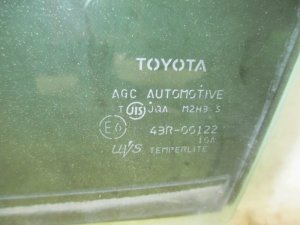 Стекло двери задней левой Toyota Auris (E15) 2006-2012 (6811412750) — фото 2