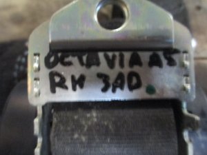 Ремень безопасности задний правый Skoda Octavia (A5 1Z-) 2004-2013 (ЛЕВЫЙ=ПРАВЫЙ 1Z0857447EHCP) — фото 4