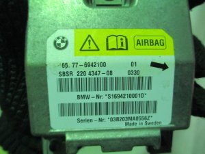 Датчик AIR BAG BMW 5-серия E60/E61 2003-2009,6-серия E63 2004-2009 (ПРАВЫЙ 65776942100) — фото 4