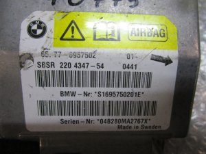 Датчик AIR BAG BMW 5-серия E60/E61 2003-2009,6-серия E63 2004-2009 (ПРАВЫЙ 65776957502) — фото 4