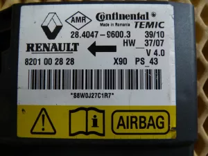 Блок управления AIR BAG Renault Logan 2005-2014, Sandero 2009-2014 (8201002828) — фото 4
