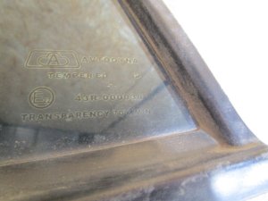 Стекло двери задней левой (форточка) Daewoo Nexia 1995-2016 — фото 2