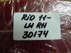 Катафот в бампер задний Kia RIO 2011-2017 (СЕДАН ПОСЛЕ 2015 924054Y500 924064Y500) — фото 25