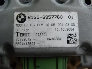 Блок комфорта BMW 5-серия E60/E61 2003-2009,7-серия E38 1994-2001,6-серия E63 2004-2009,6-серия E64 2004-2009 (ПЕРЕДНЕЙ ПРАВОЙ ДВЕРИ 61356957760) — фото 5