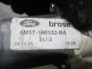 Моторчик стеклоподъемника задний левый Ford Focus II 2005-2008 (ЗАДНИЙ ЛЕВЫЙ С БЛОКОМ КОМФОРТА 4M5T14B532AD) — фото 5