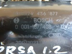 Стартер Opel Corsa D 2006-2015,Astra G 1998-2005,Astra H / Family 2004>,Meriva 2003-2010,Signum 2003>,Zafira (F75) 1999-2005,9-3 2002>,Corsa C 2000-2006,Vectra C 2002-2008 (24436877) — фото 5