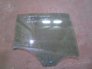 Стекло двери задней правой Renault Megane ll 2002-2009 (ХЕТЧБЭК 8200026563) — фото 1