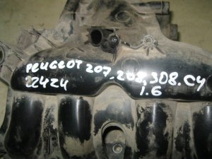 Коллектор впускной Peugeot 207 2006-2013,C4 2005-2011,C2 2003-2008,1007 2005-2009,307 2001-2008,206 1998-2012,C3 2002-2009 (V759507) — фото 7