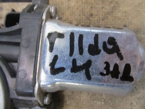 Стеклоподъемник электр. задний левый Nissan Tiida (C11) 2007-2014 (827213U000) — фото 7