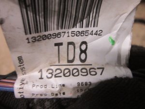 Проводка двери багажника Opel Corsa D 2006-2015 (3 ДВЕРИ 13200967) — фото 4