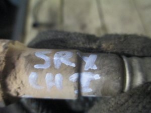 Датчик кислородный/Lambdasonde Cadillac CTS 2002-2008,SRX 2003-2009 (3.6L V6 ПЕРЕДНИЙ ЛЕВЫЙ 0258006861 12634063) — фото 4