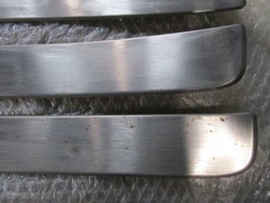 Комплект накладок порога VW Phaeton 2002-2016 (3D0853538A 3D0853537A 3D0853539A 3D0853540A) — фото 7