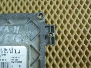 Блок управления двигателем Opel Astra H / Family 2004-2015 (55568735) — фото 2