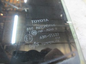 Стекло двери задней левой Toyota Auris (E15) 2006-2012 — фото 3