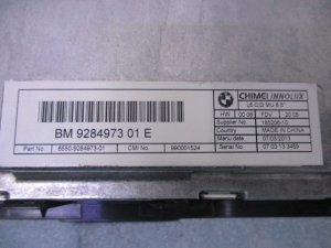 Дисплей информационный BMW 5-Series (2009-2013) — фото 4