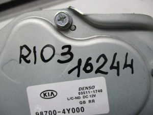 Моторчик дворников задний Kia Rio (2011-2015) — фото 7