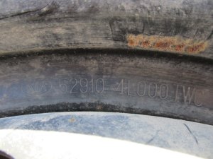 Диск колесный железо Kia Rio (2011-2015) — фото 3