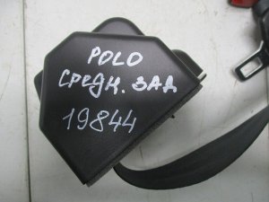 Ремень безопасности задний центральный Volkswagen Polo (2010-2015) — фото 4