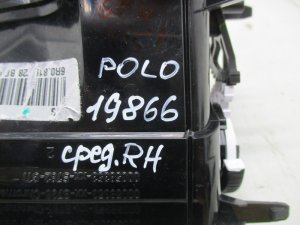 Воздушный дефлектор Volkswagen Polo (2010-2015) — фото 8