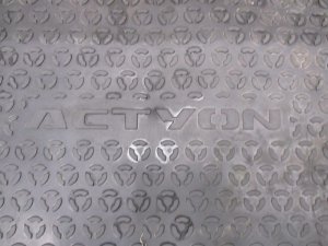 Коврик багажника SsangYong Actyon (2010-2013) — фото 4