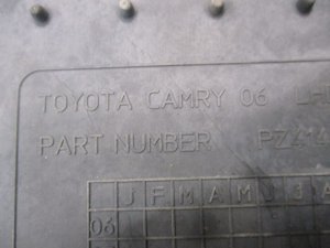 Коврик салона Toyota Camry (2006-2009) — фото 3