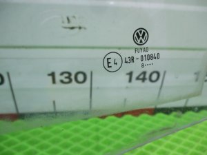 Стекло двери задней левой Volkswagen Polo (2010-2015) — фото 5