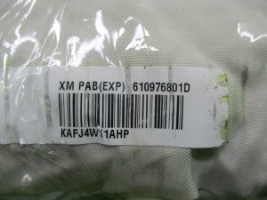 Подушка безопасности пассажирская в торпедо Kia Sorento (2009-2013) — фото 2