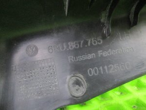 Обшивка стойки задняя левая Volkswagen Polo (2010-2015) — фото 8
