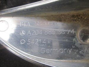 Накладка переднего бампера левая Mercedes-Benz C-Class (2007-2011) — фото 5
