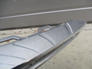Накладка переднего бампера правая Mercedes-Benz C-Class (2007-2011) — фото 2