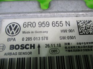 Блок управления AIR BAG Volkswagen Polo (2010-2015) — фото 4