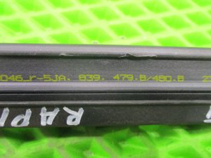 Уплотнитель стекла двери задней левой Skoda Rapid 2 (2020) — фото 4