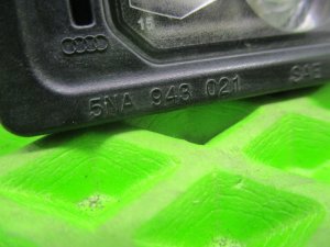 Фонарь подсветки номера Volkswagen Polo (2010-2015) — фото 6