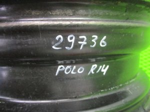Диск колесный железо Volkswagen Polo (2010-2015) — фото 6