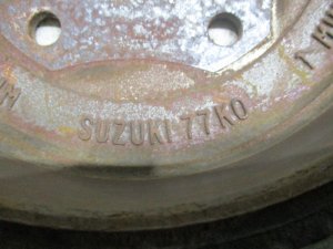 Диск тормозной задний Suzuki Grand Vitara (2005-2008) — фото 6