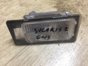 Фонарь подсветки номера Hyundai Solaris (2017-2020) и др. — фото 2