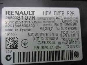 Комплект блоков smart key ЭБУ Renault Arkana (2018) — фото 16